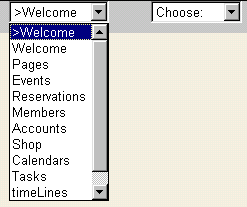 Modules Menu